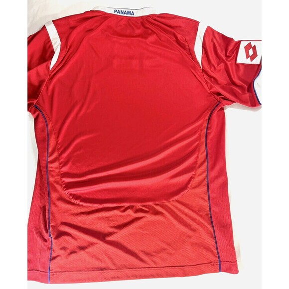 Lotto Panama Fetafut Soccer Federation Red and White Men's XL Jersey - Picture 2 of 12
